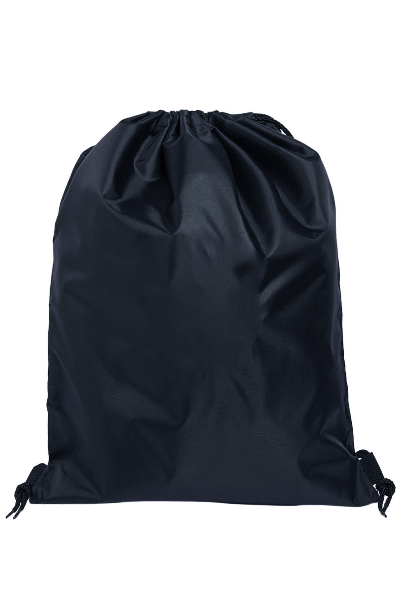 Plain Navy Drawstring Sports Kit Bag