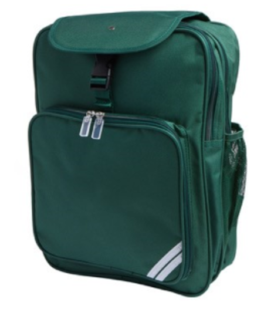 Bottle green best sale book bag