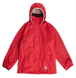 RedCoser Unisex High School Sportswear Jacket Red Athletic Coat 