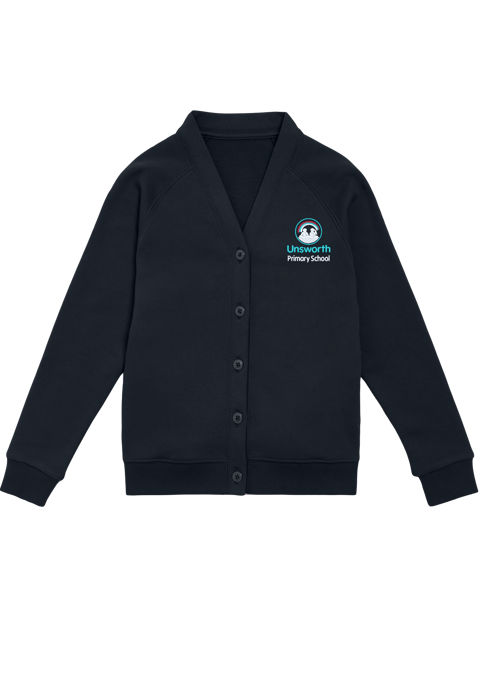 Girls navy school cardigan cheap