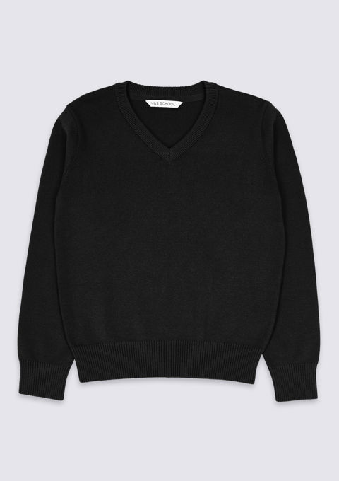 Black sales wooly jumper
