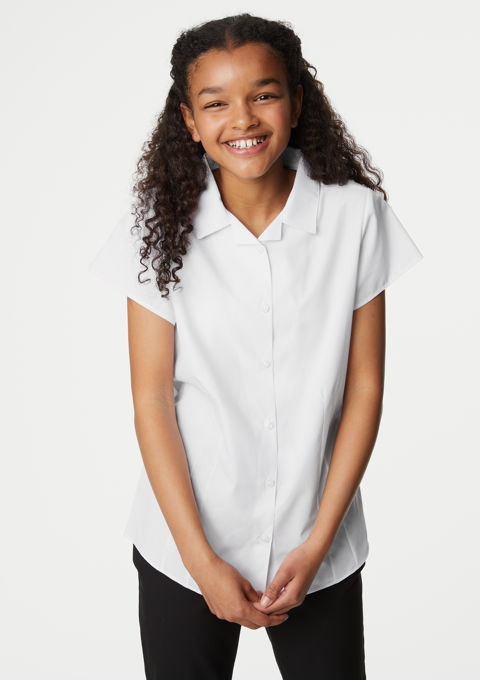 Girls button up shirt deals