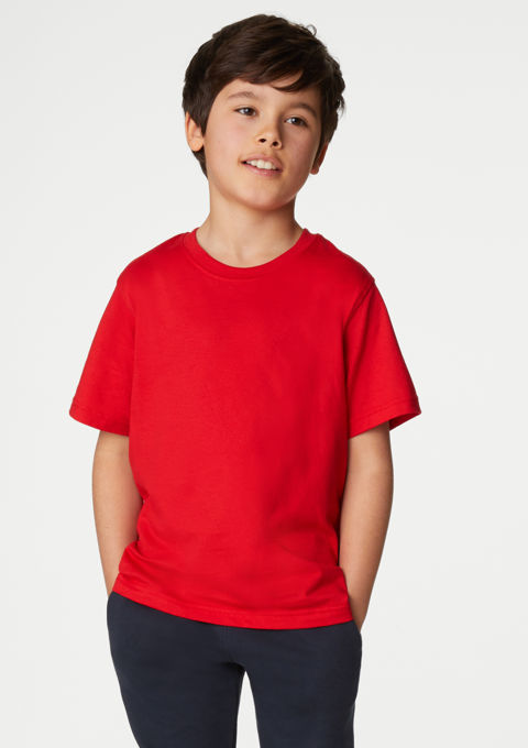 Tshirt hot sale plain red