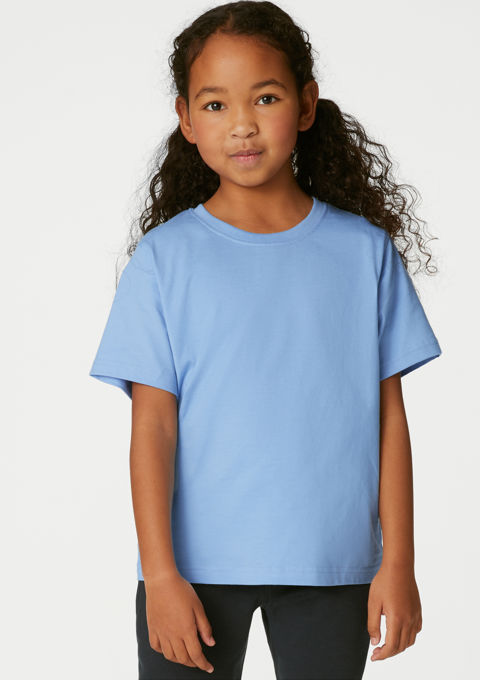 Girls light blue shirt outlet