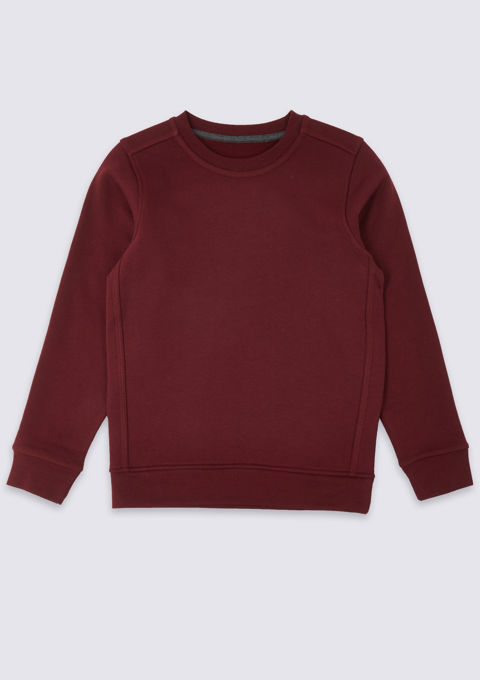 Sweatshirt burgundy 2025
