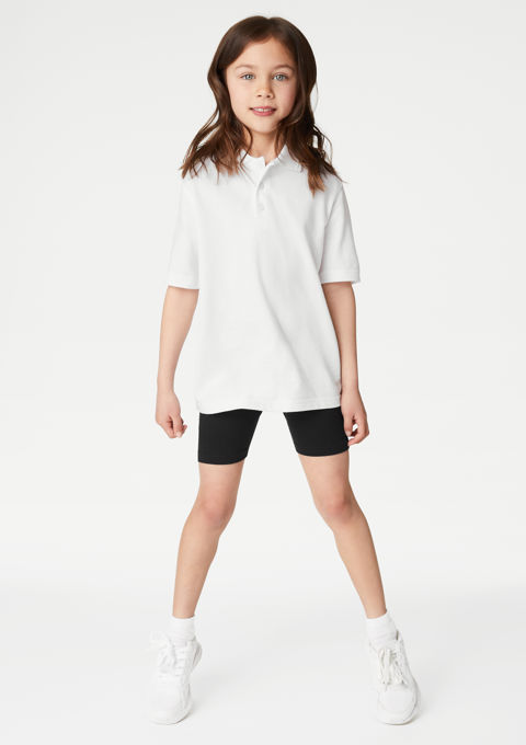 Girls black 2025 biker shorts