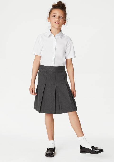Girls sales pleated skirt