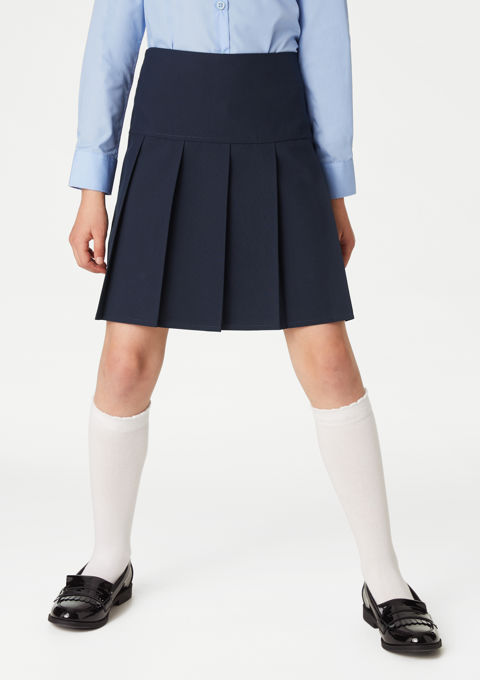 Ladies navy top skirts uk