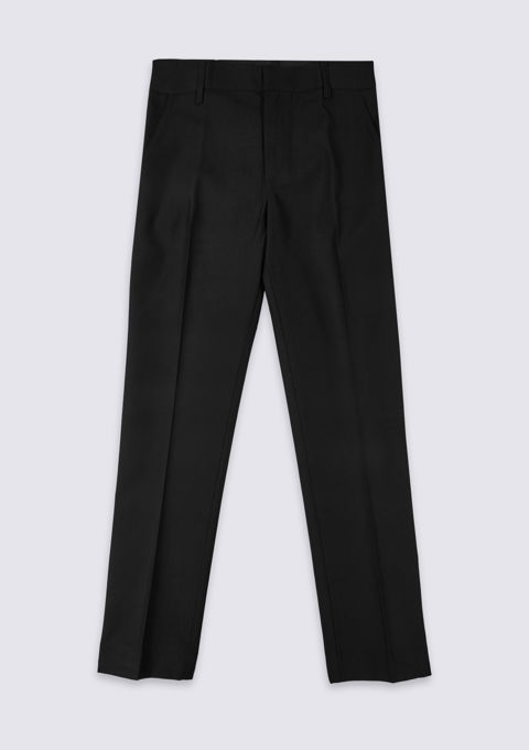 H and sales m black trousers
