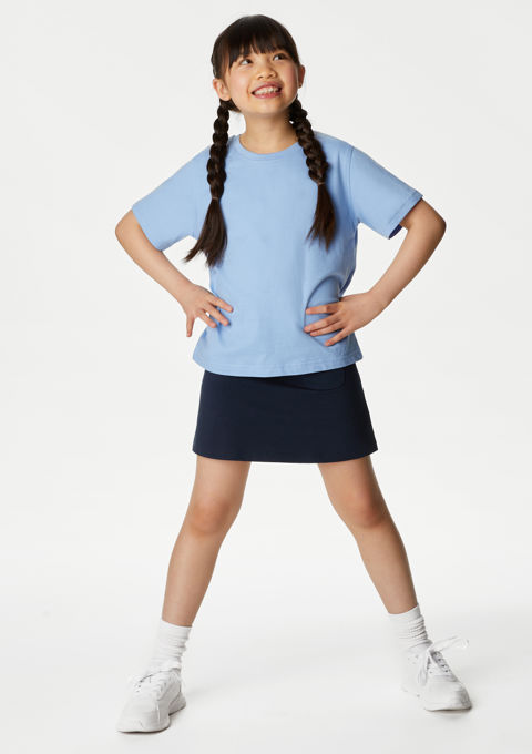 Navy online skort ladies