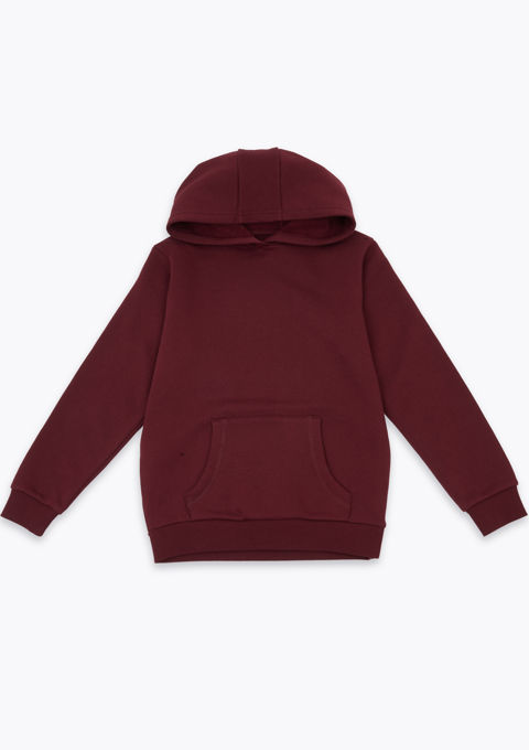 Burgundy hoodie kids discount
