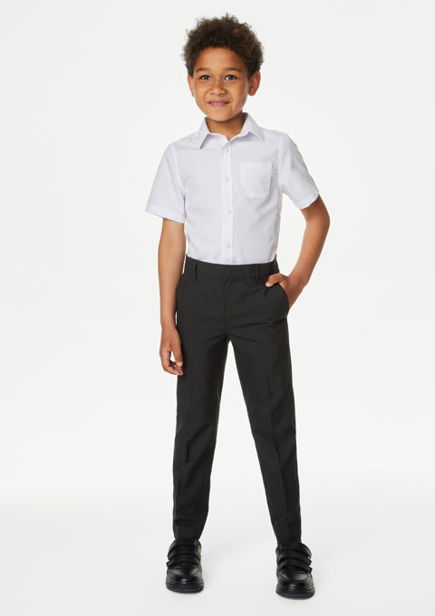 Boys black discount slim leg joggers