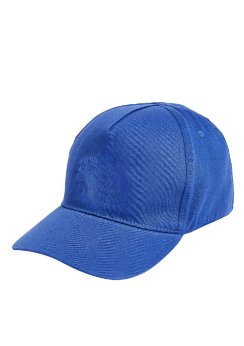 Plain royal deals blue baseball cap