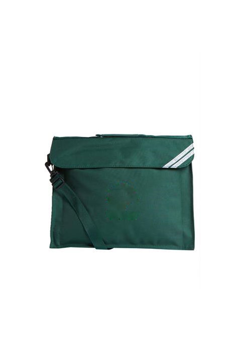 Green school shop book bag