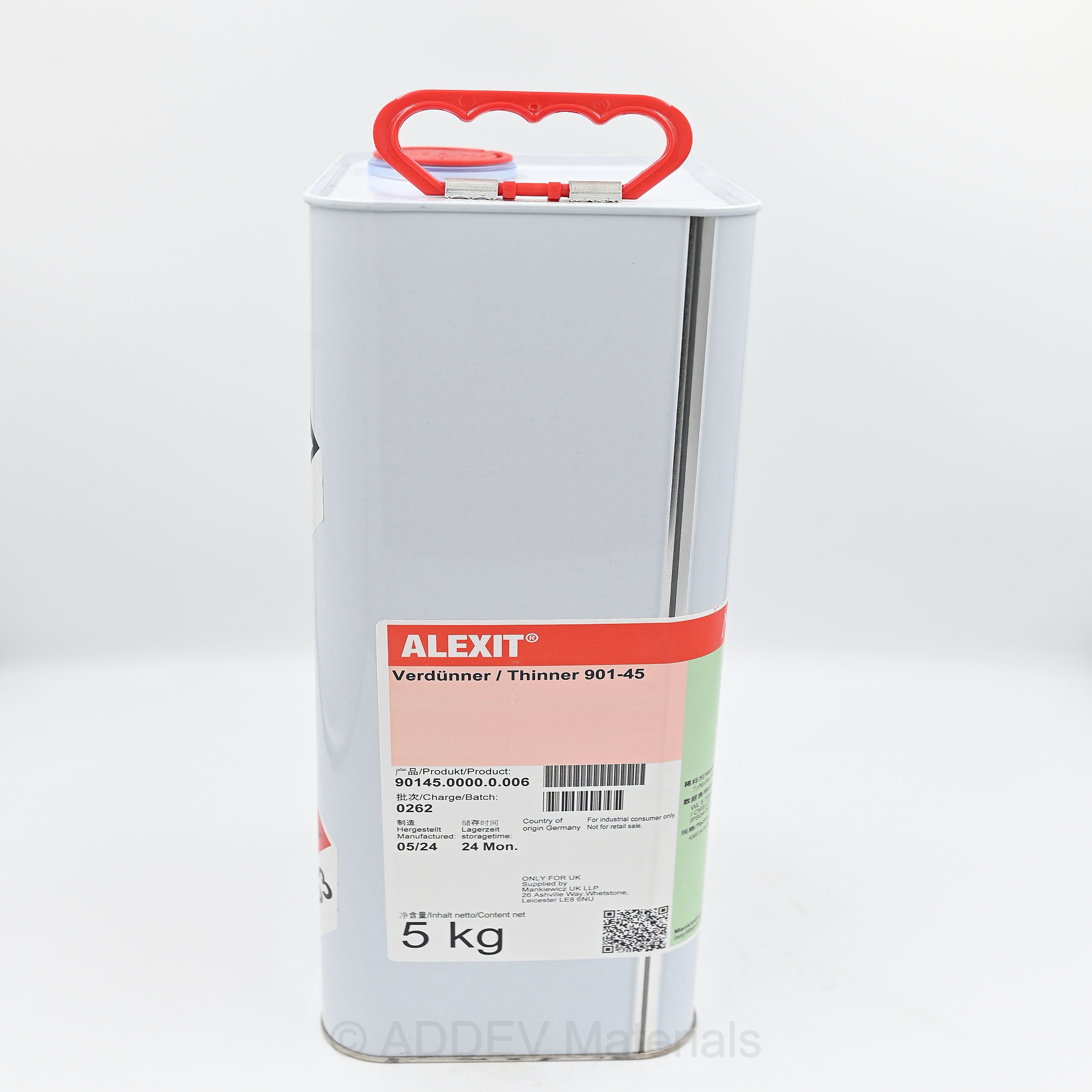 90145.0000.0.006 THINNER 901-45 5KG