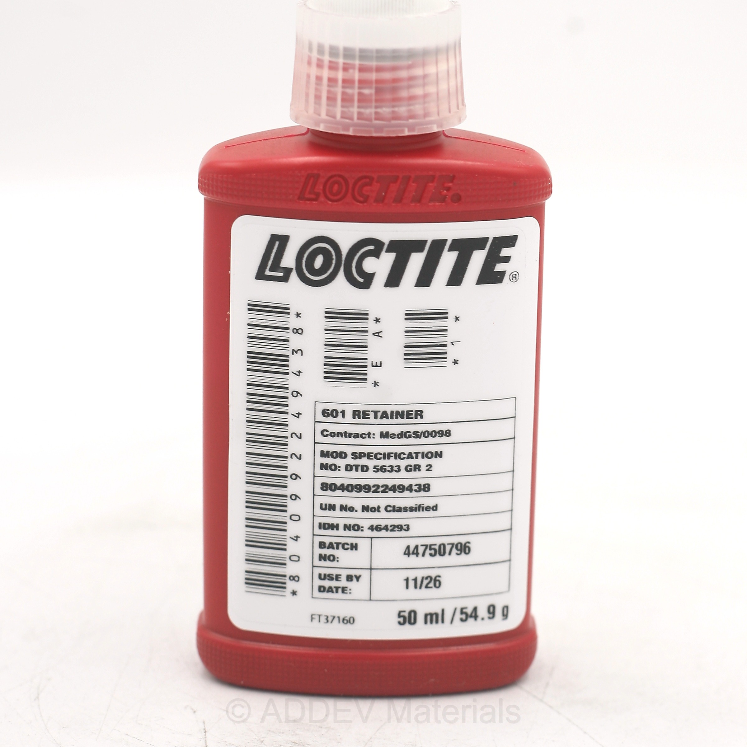 464293 LOCTITE 601 MOD 50ML BOTTLE