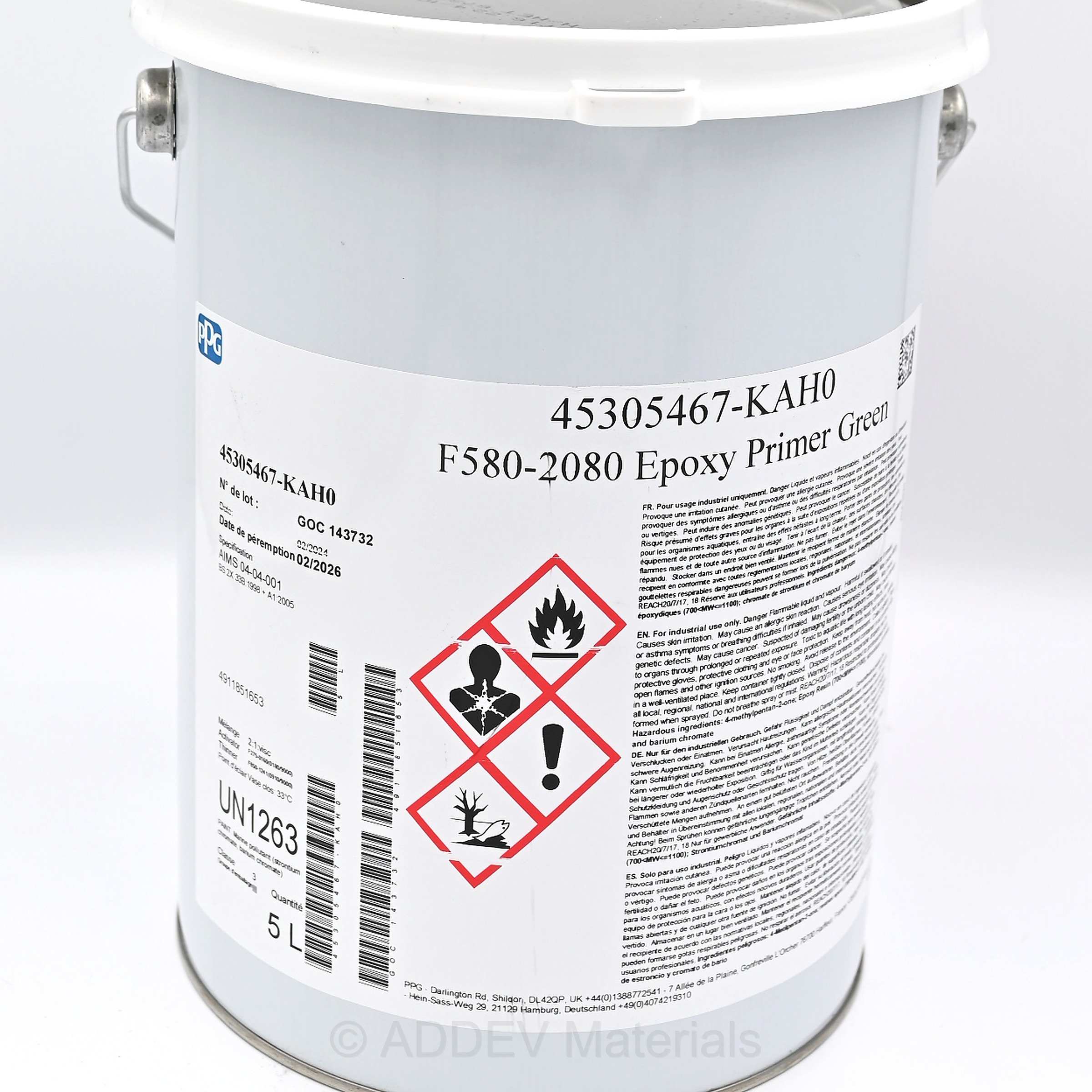 45305467-KAH0 EPOXY PRIMER GREEN 5LTR