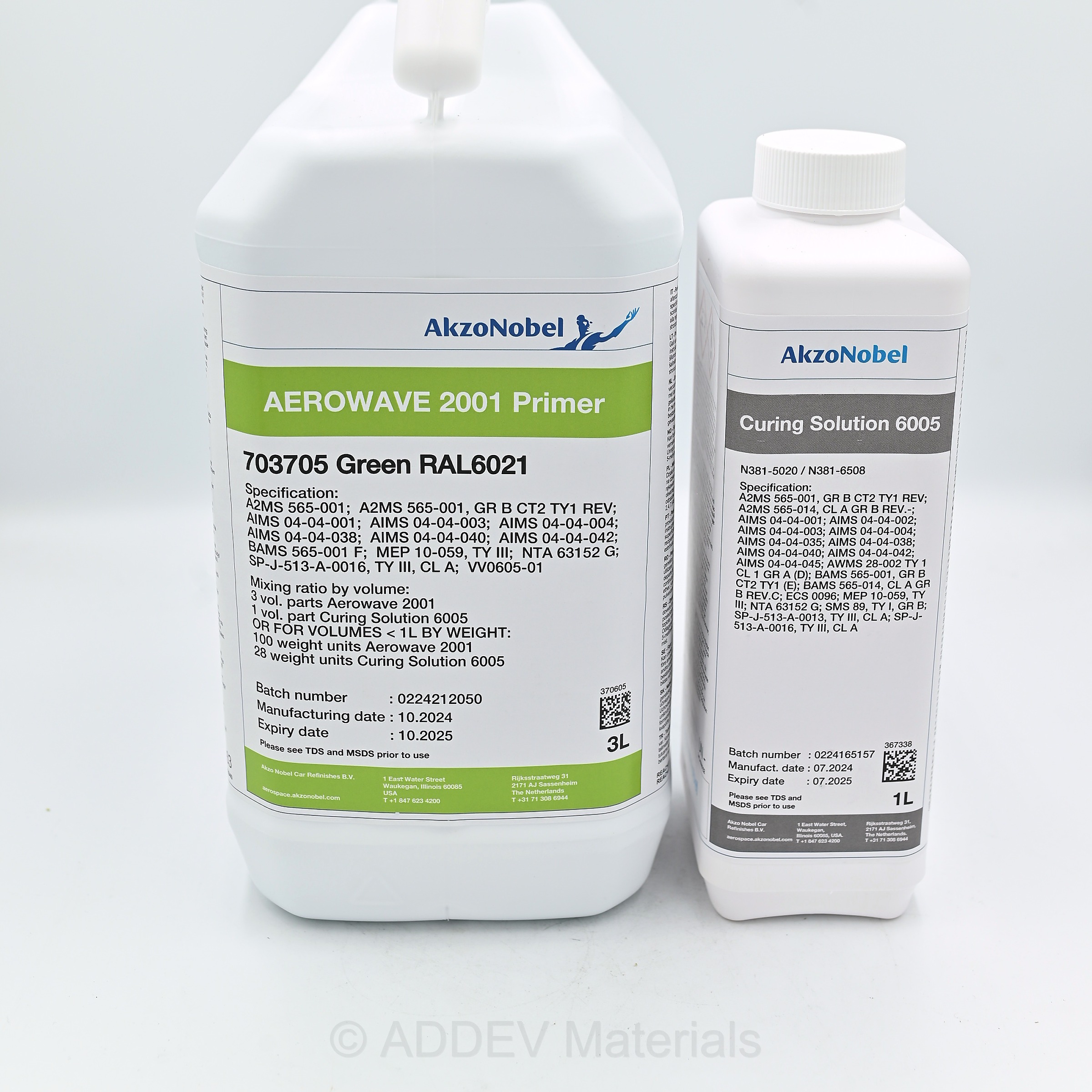 AEROWAVE 2001/6005 RAL6021 PRIMER 4LTR KIT