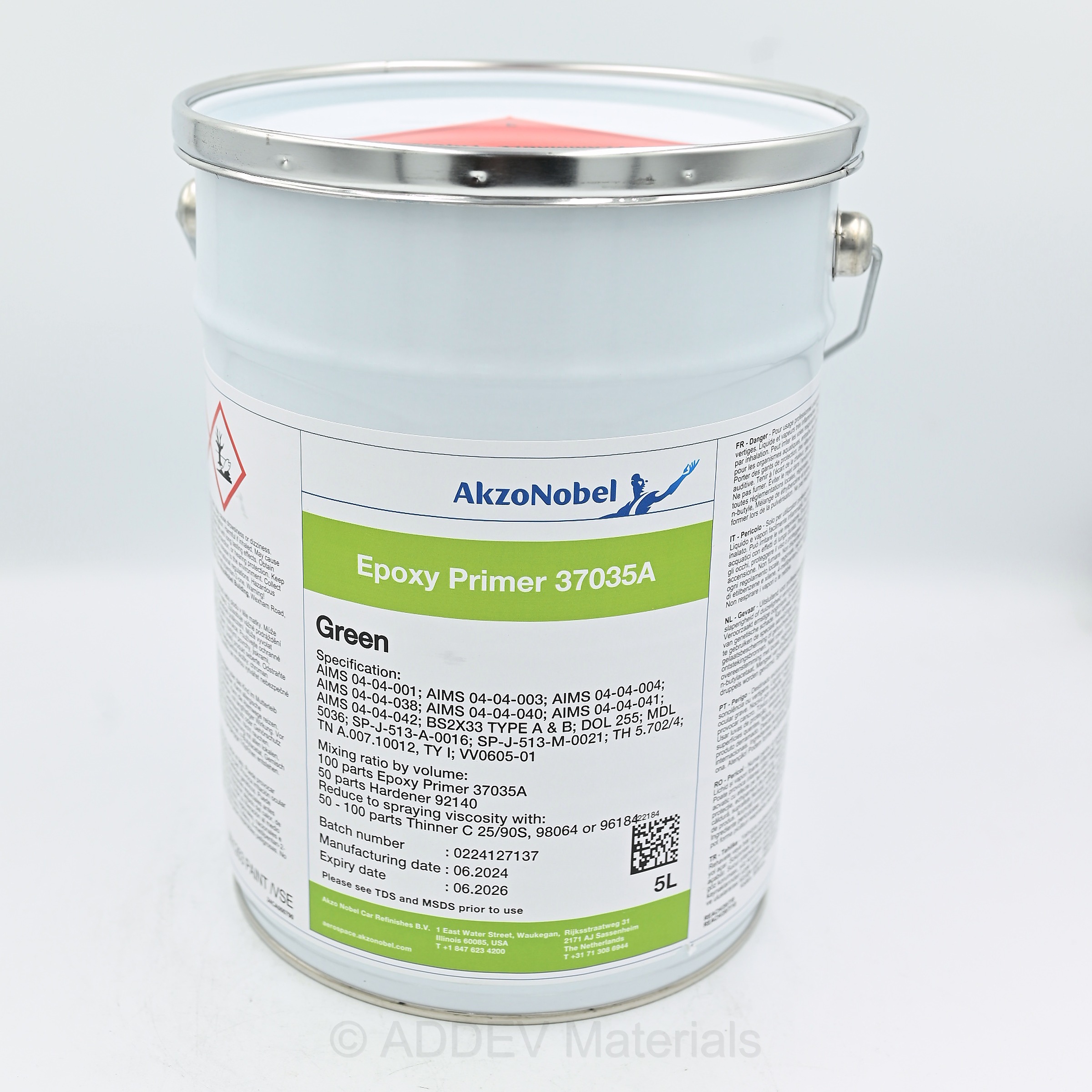 37035A PRIMER YELLOW/GREEN 5LTR