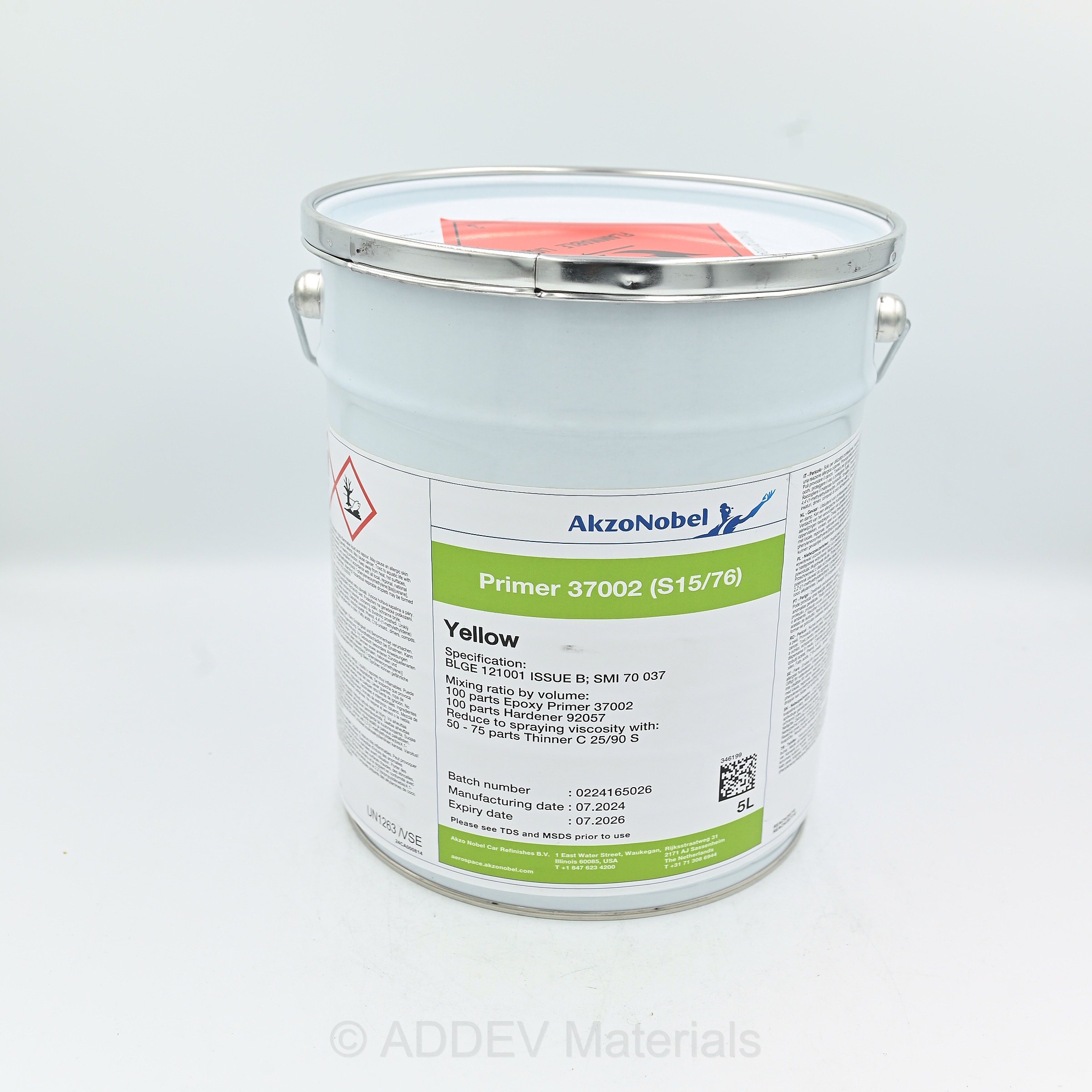 37002 S15/76 PRIMER YELLOW 5LTR