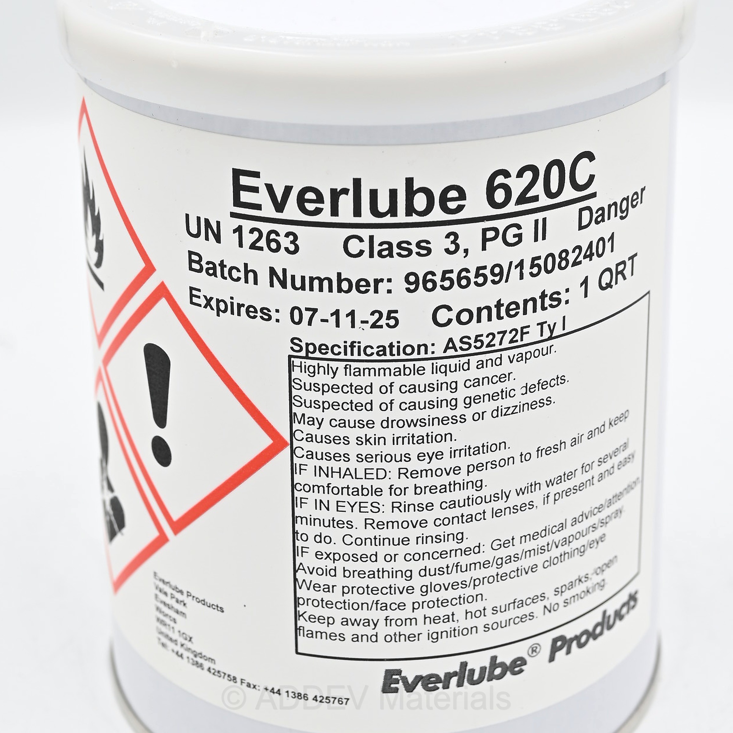 EVERLUBE 620C DILUTED (RFU) 1QT