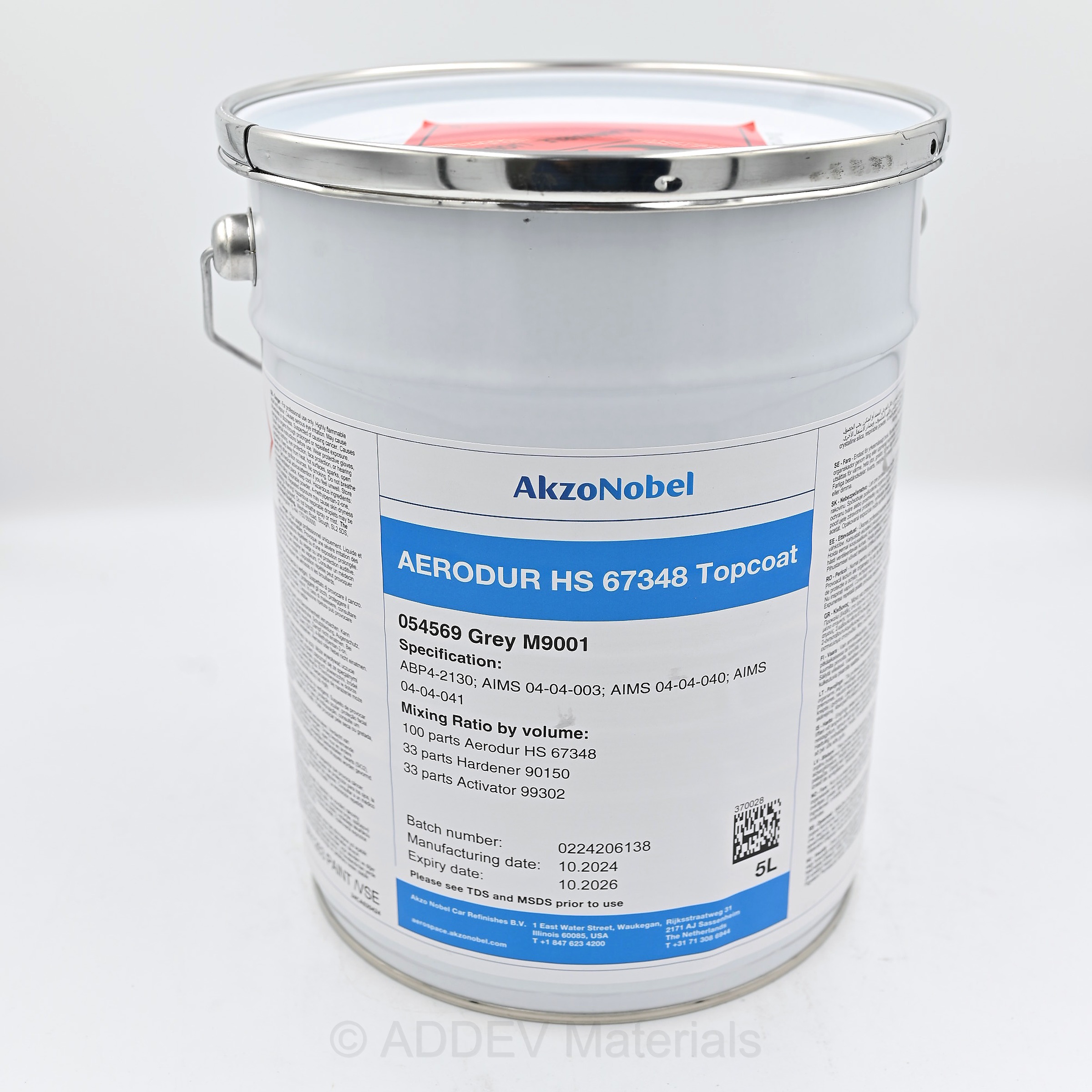 AERODUR HS 67348 M9001 STRUCTURAL TOPCOAT 5LTR