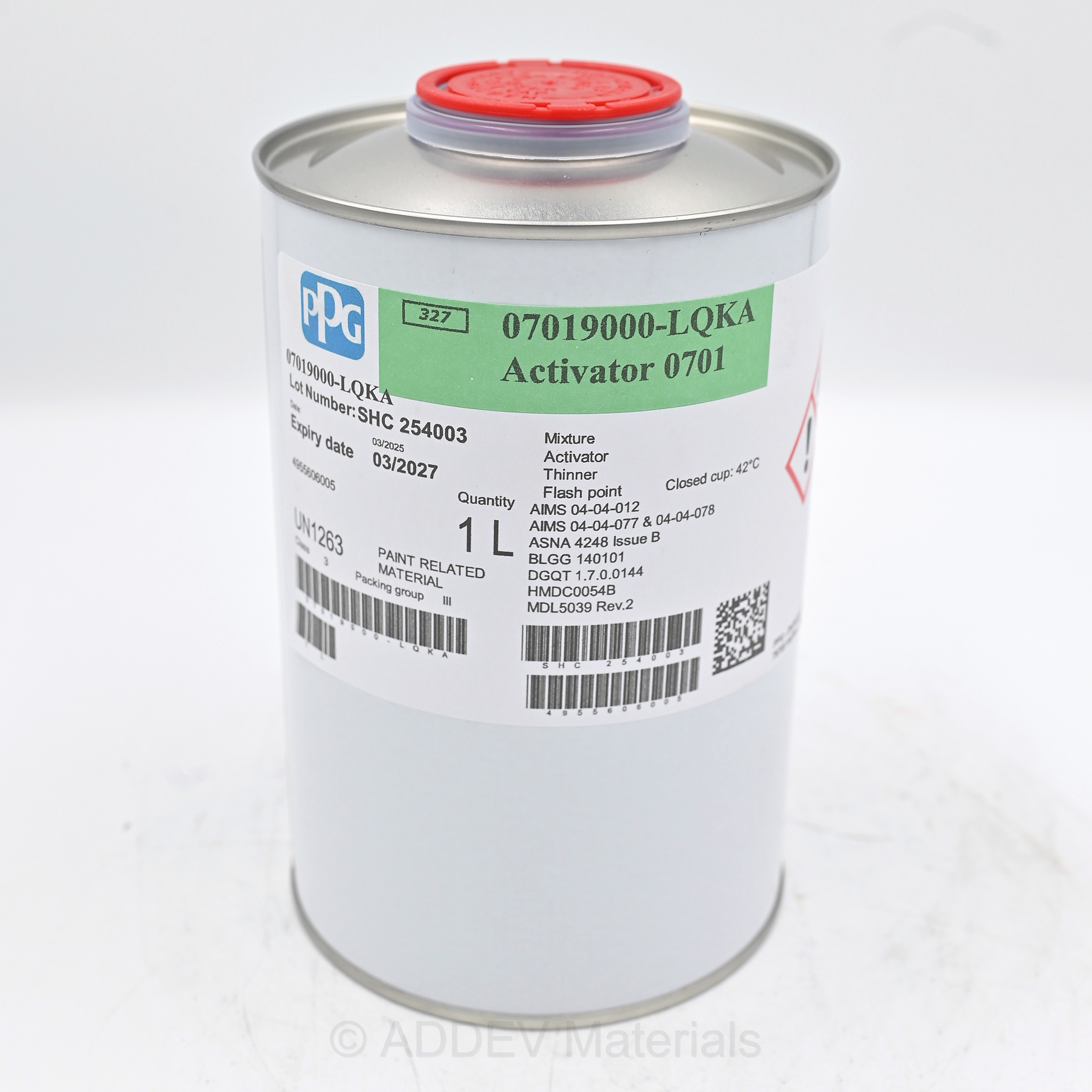 07019000-LQKA CATALYST FOR PAC33 PRIMER 1LTR
