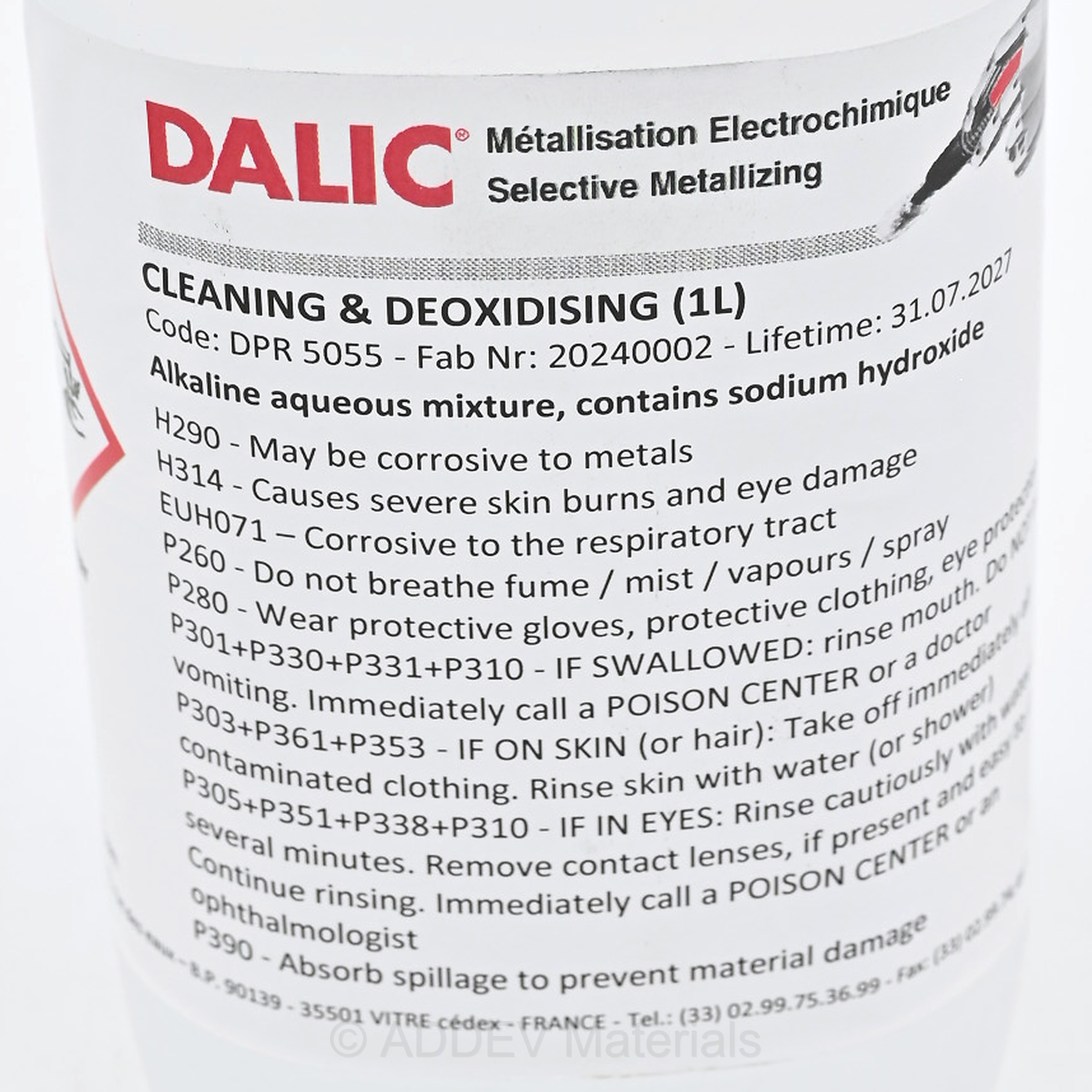 CLEANING & DEOXIDISING SOLUTION 1LTR
