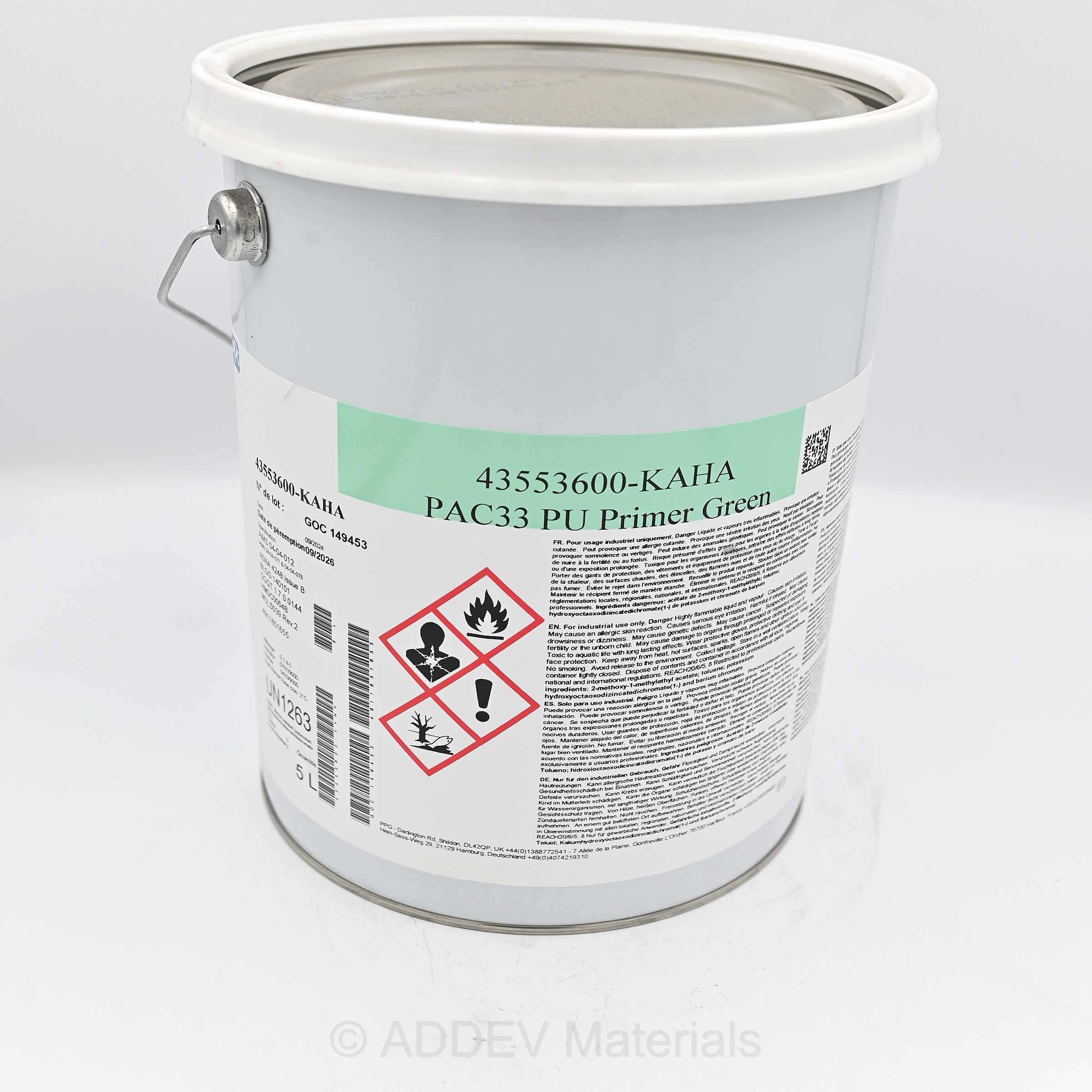 43553600-KAHA GREEN PAC33 POLYURETHANE PRIMER 5LTR