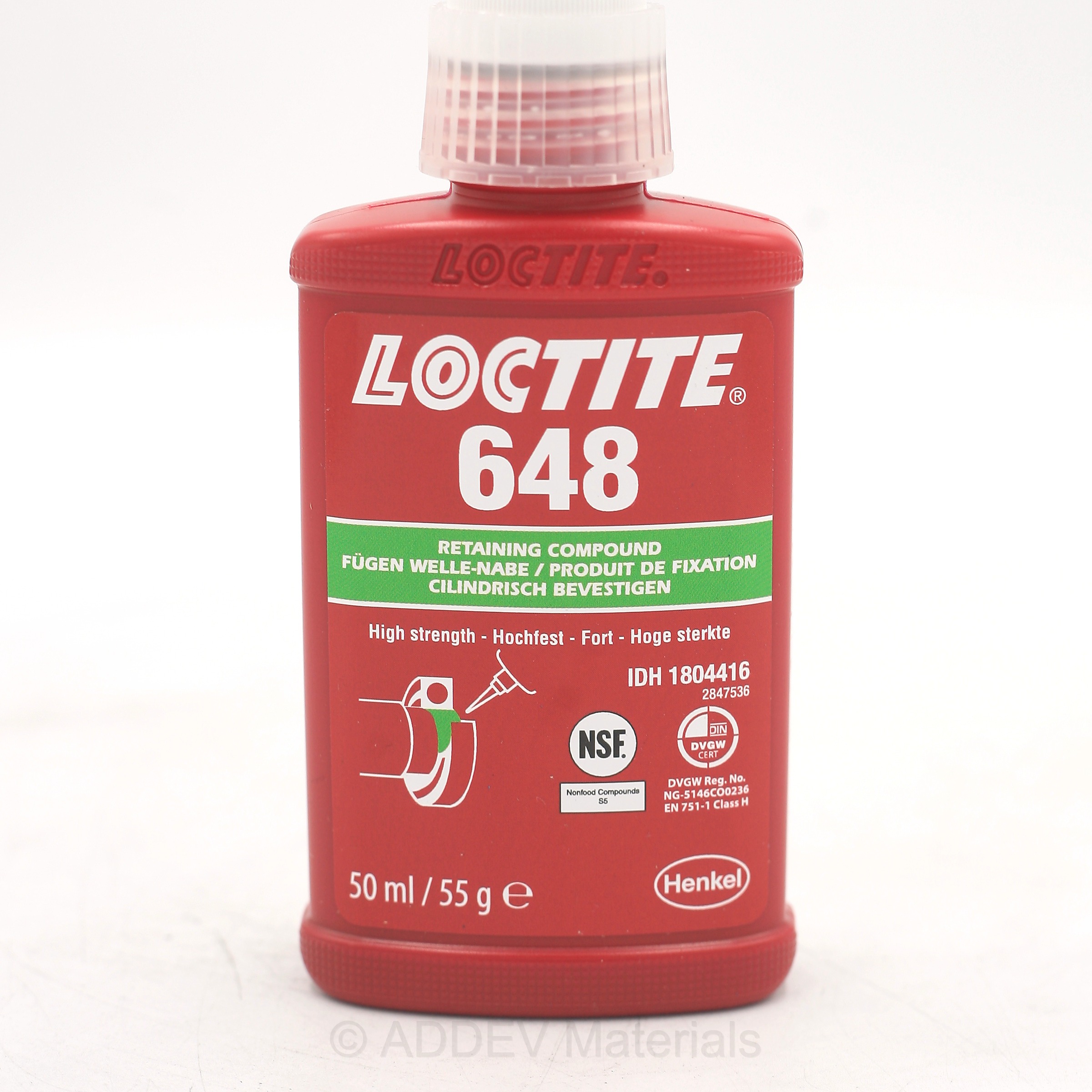 1804416 LOCTITE-648 RETAINING COMPOUND 50ML