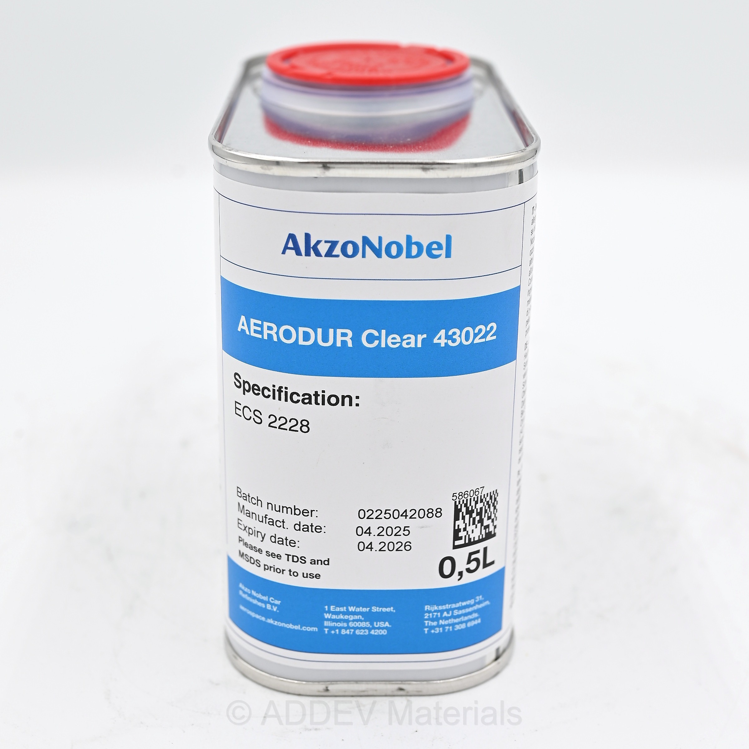 AERODUR VARNISH 43022 PROTECTIVE COATING CLEAR 500ML
