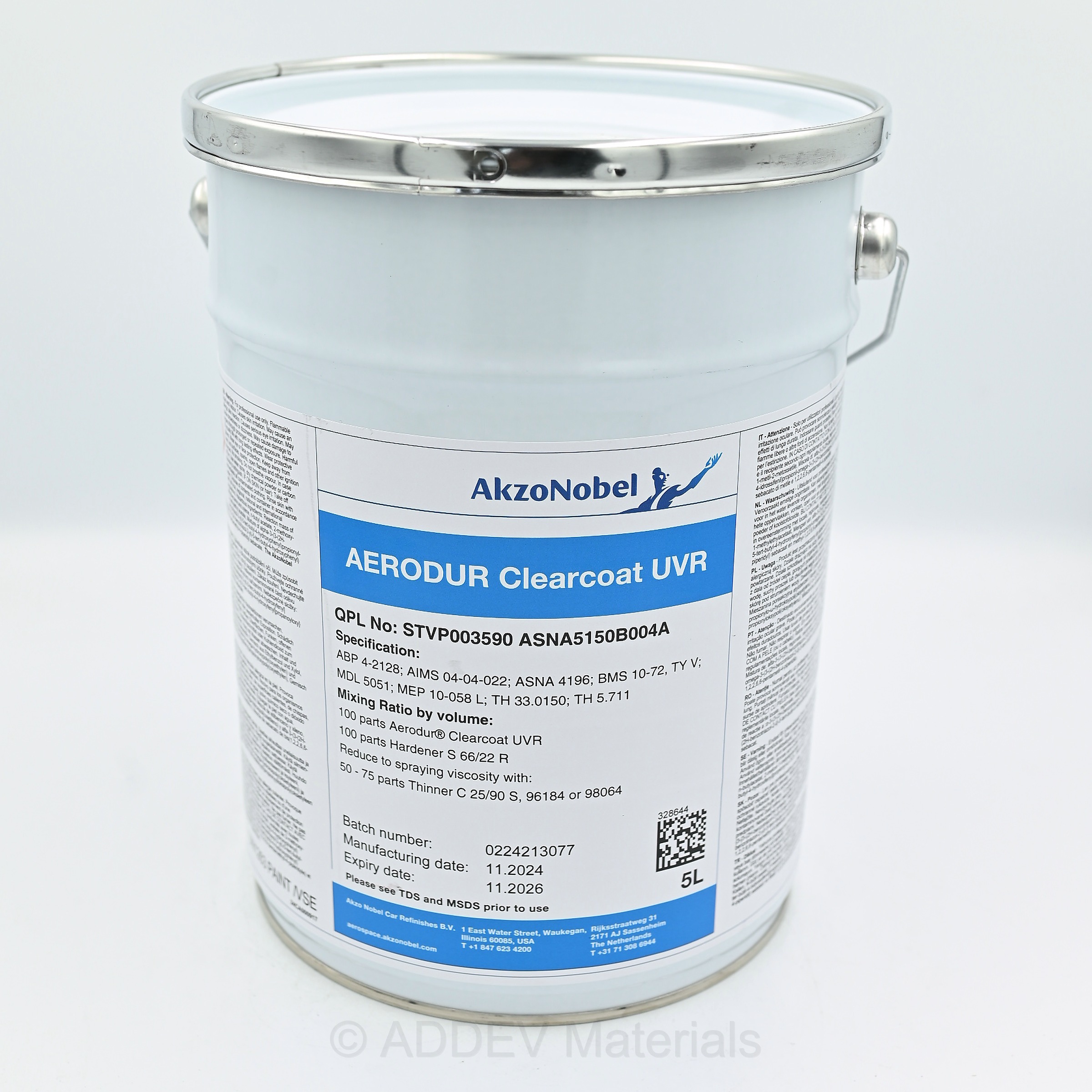 AERODUR CLEARCOAT UVR 5LTR
