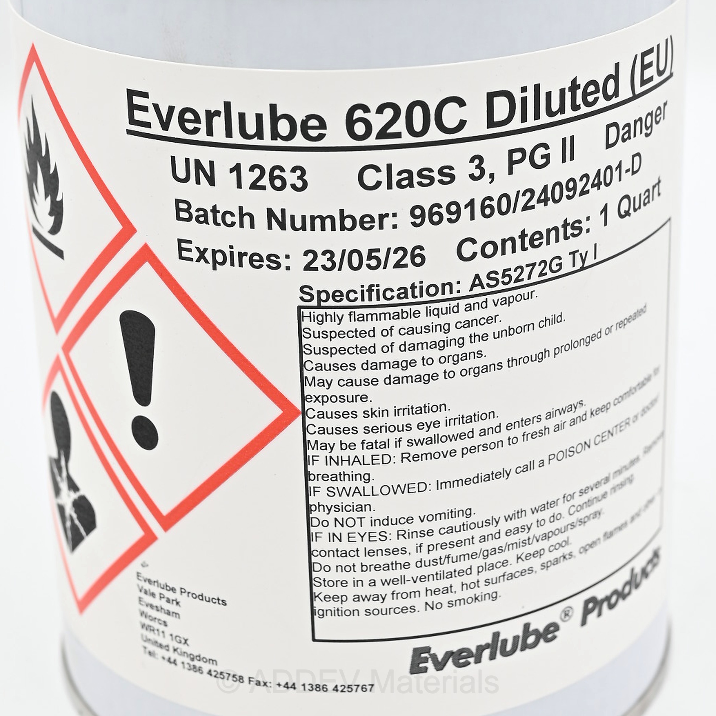 EVERLUBE 620C CON 1QT