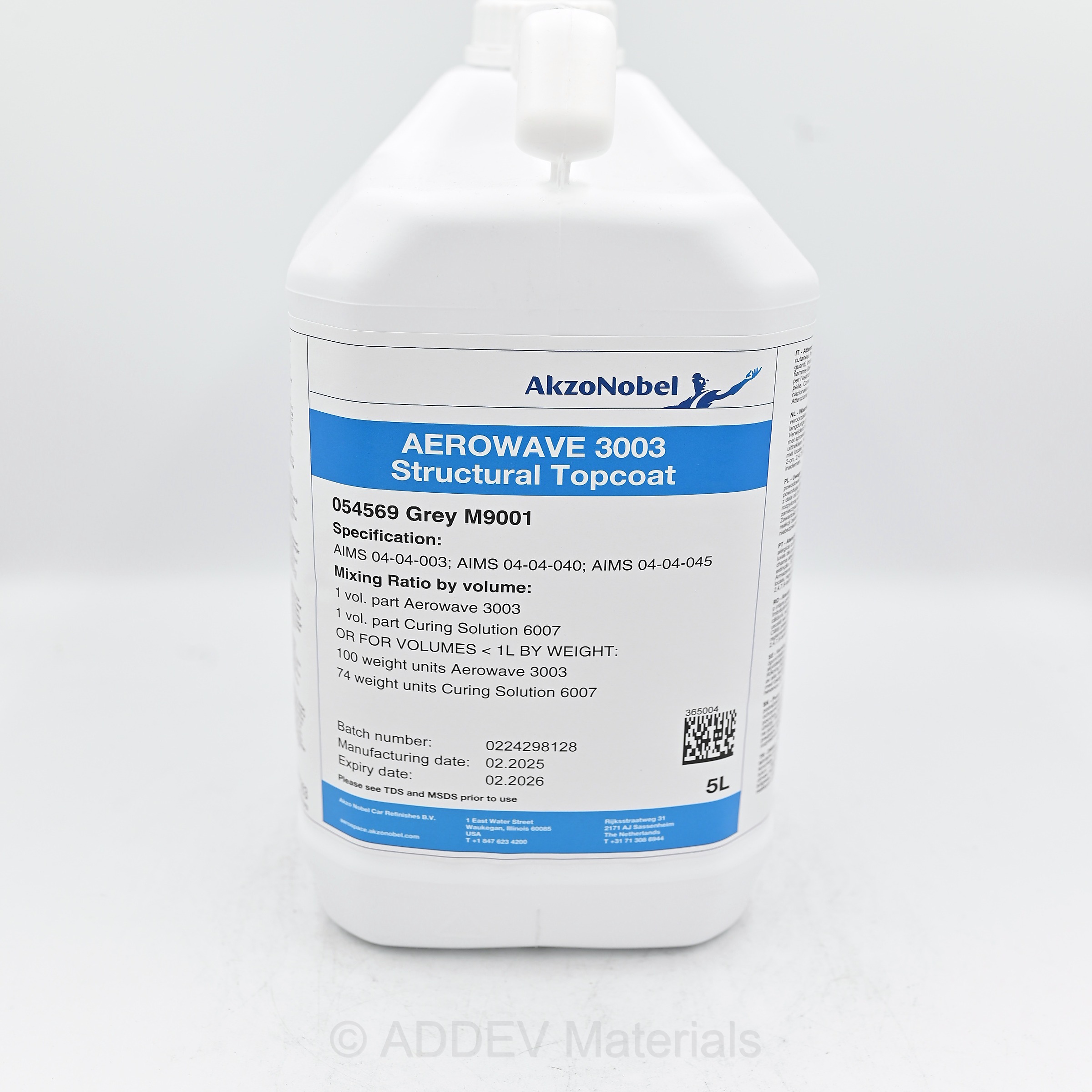 AEROWAVE 3003 054569 M9001 GREY 5LTR