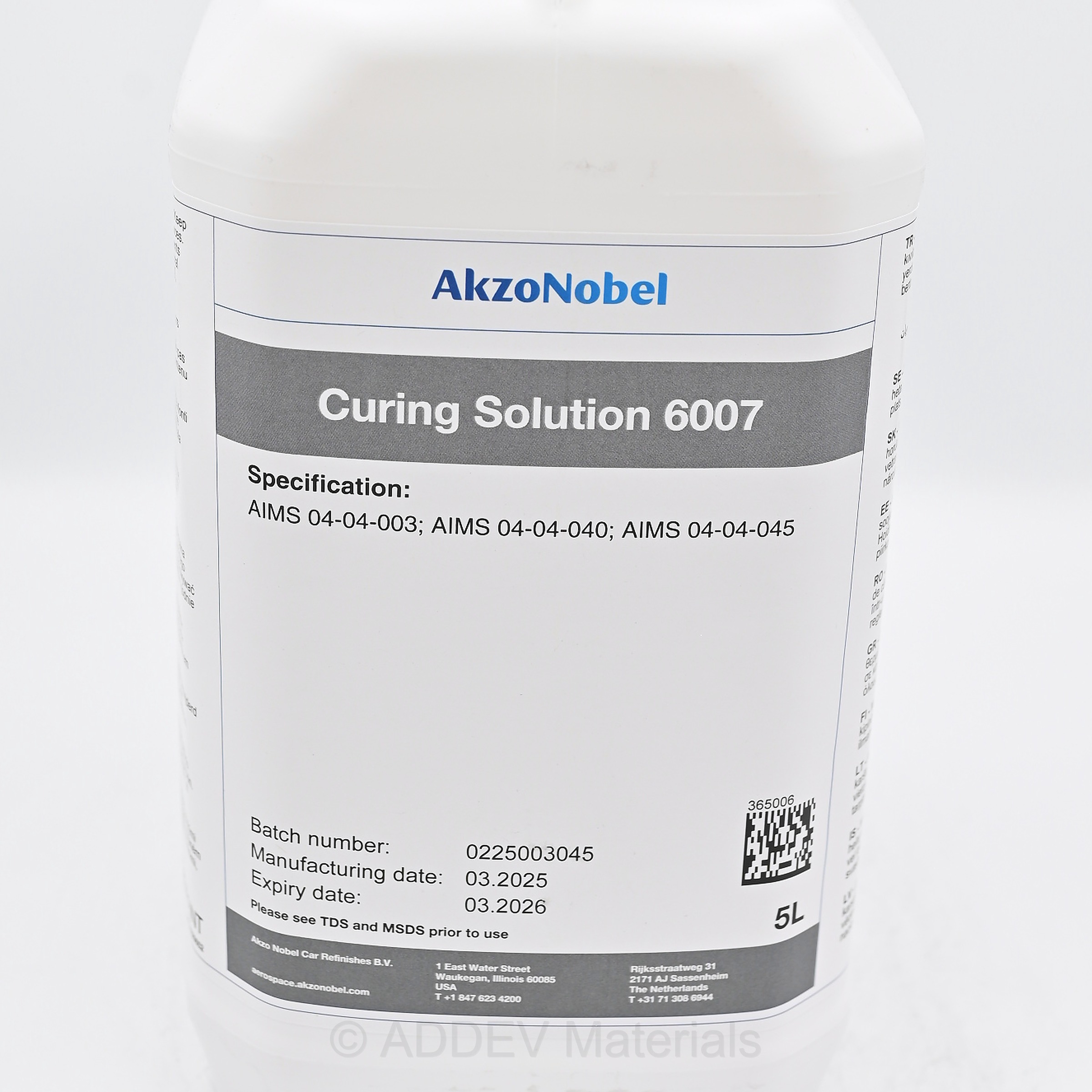 AEROWAVE 6007 CURING SOLUTION 5LTR