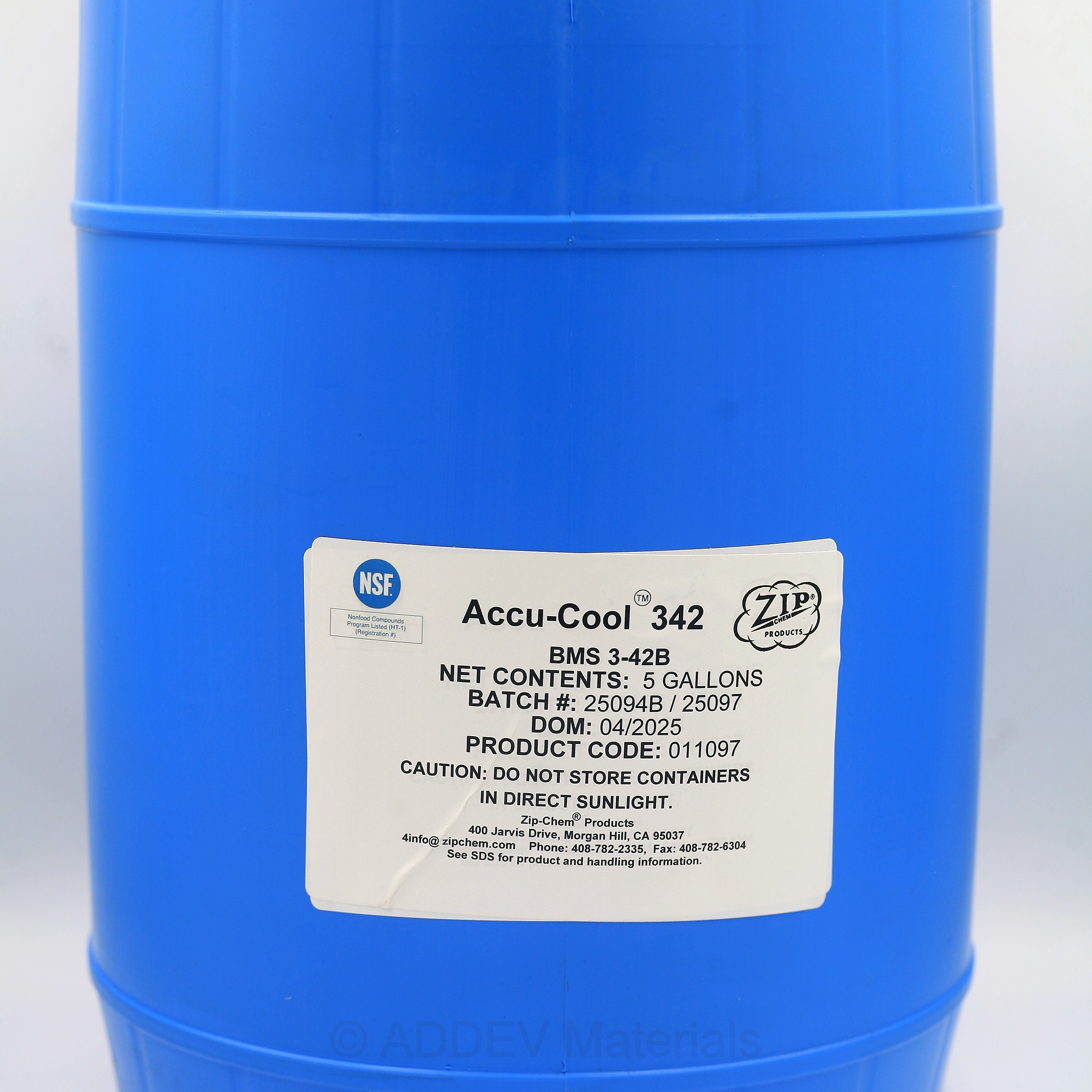 011097 ACCU-COOL 342 COOLANT 18.9LTR