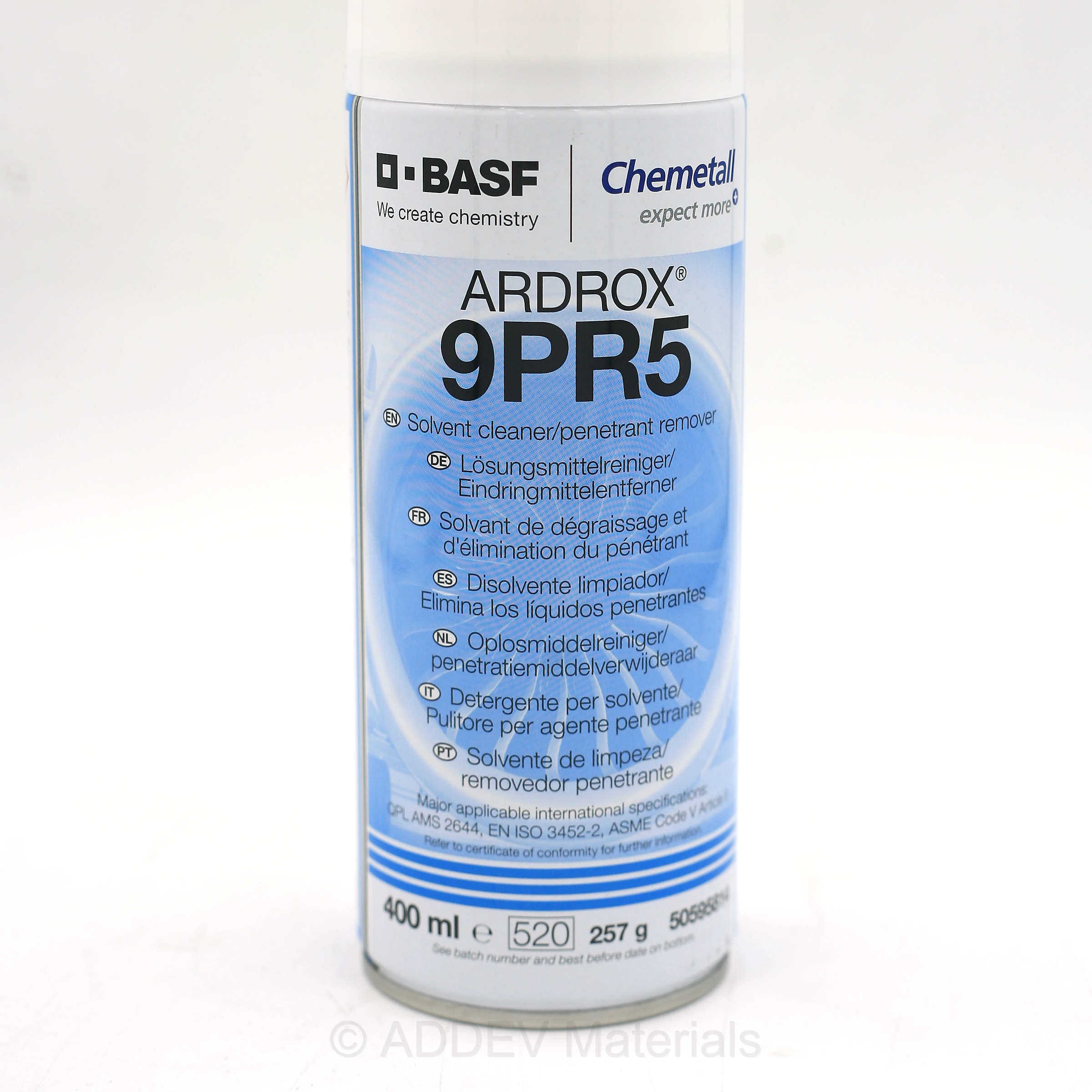 ARDROX-9PR5 SOLVENT PENETRANT REMOVER 400ML