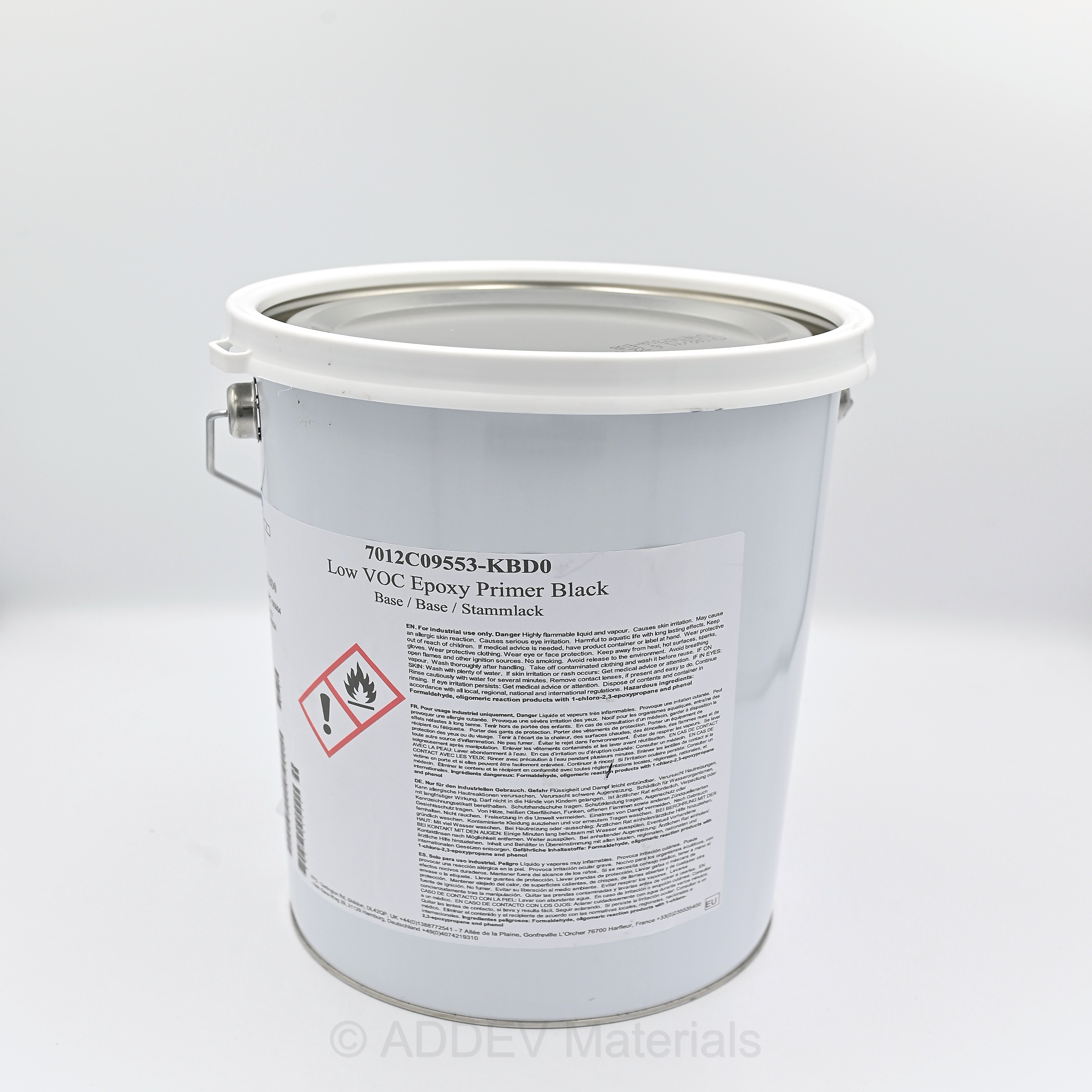 7012C09553-KBD0 EPOXY PRIMER BLACK 3LTR
