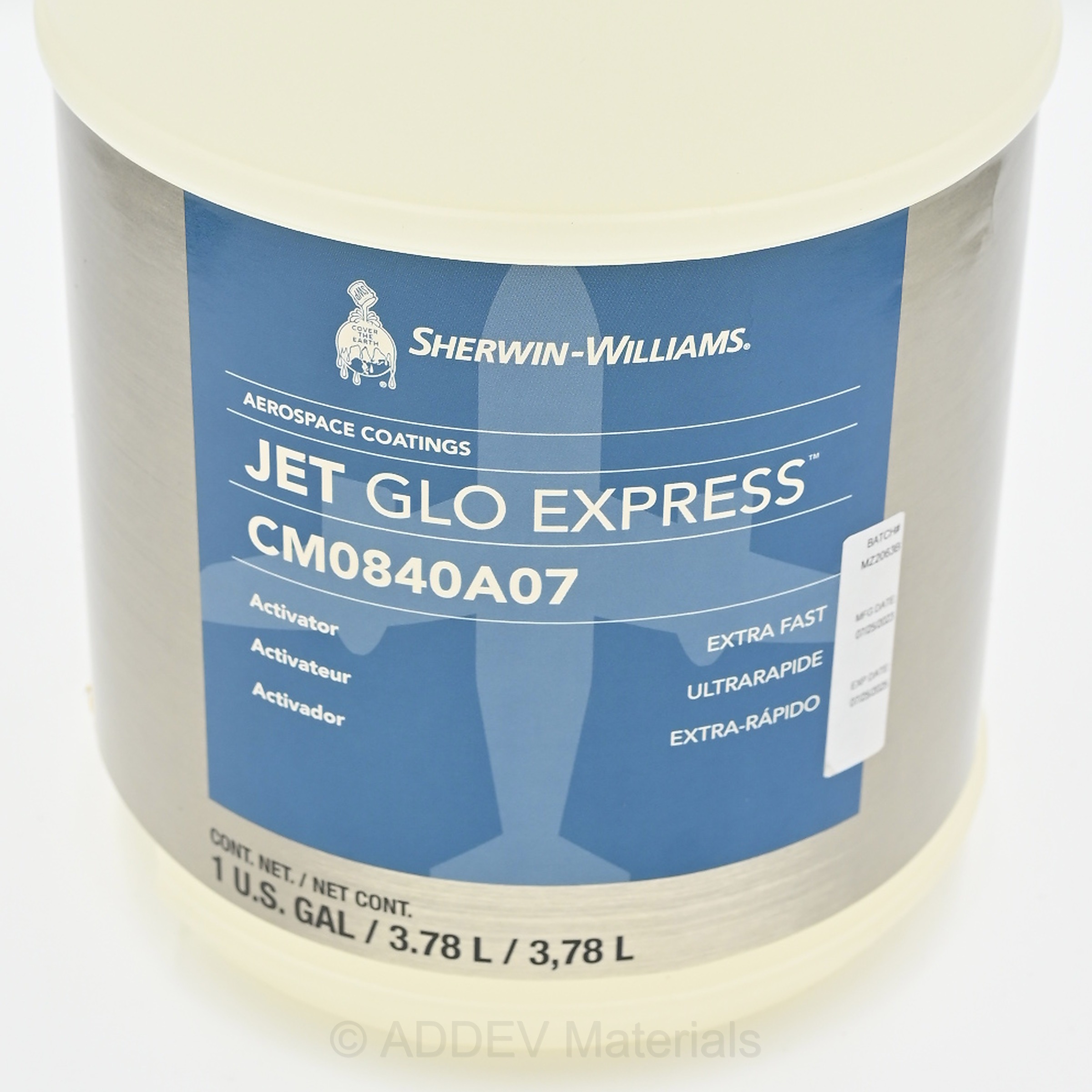 CM0840A07 ACTIVATOR FOR JET GLO EXPRESS 3.78LTR