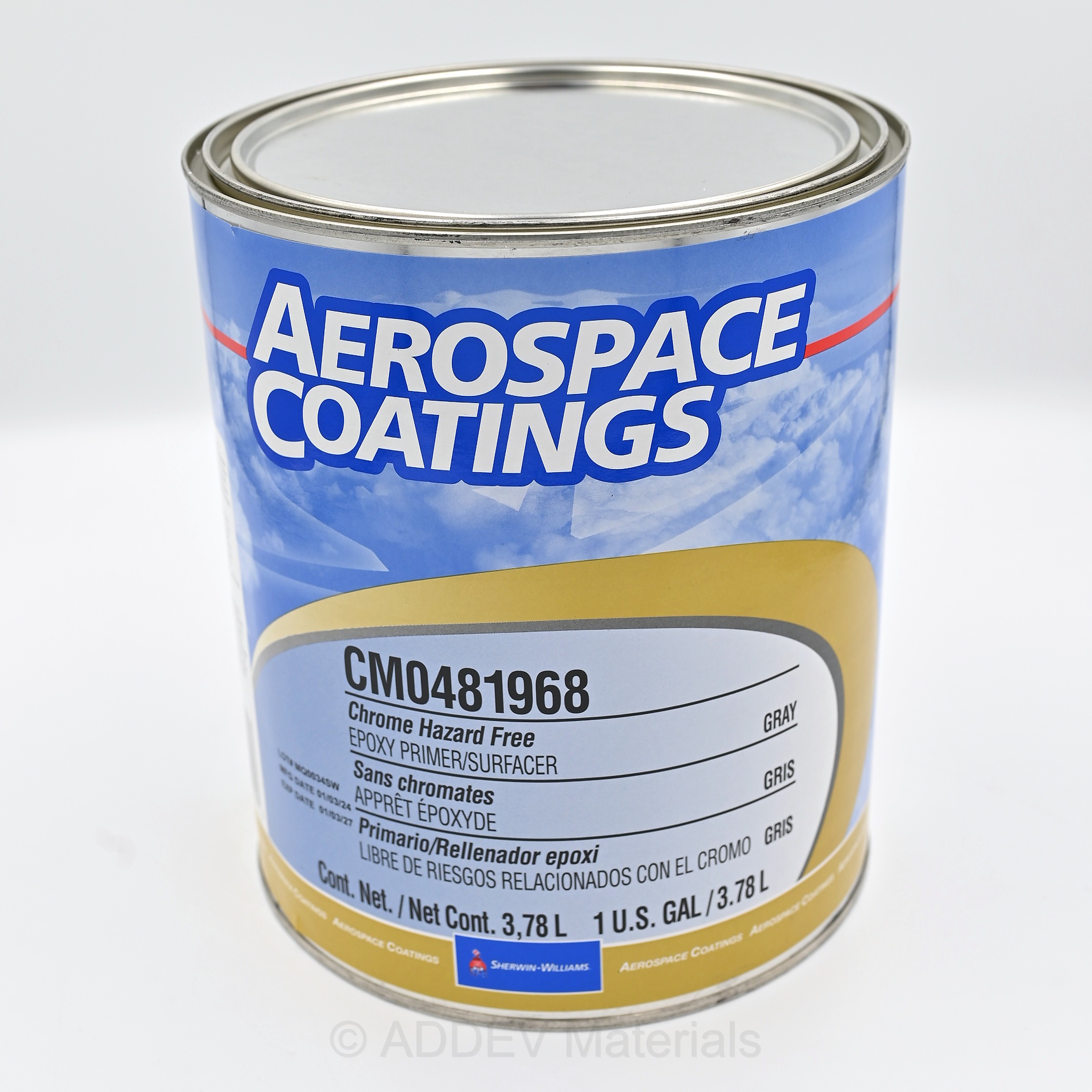 CM0481968 CHROME FREE EPOXY PRIMER 3.78LTR