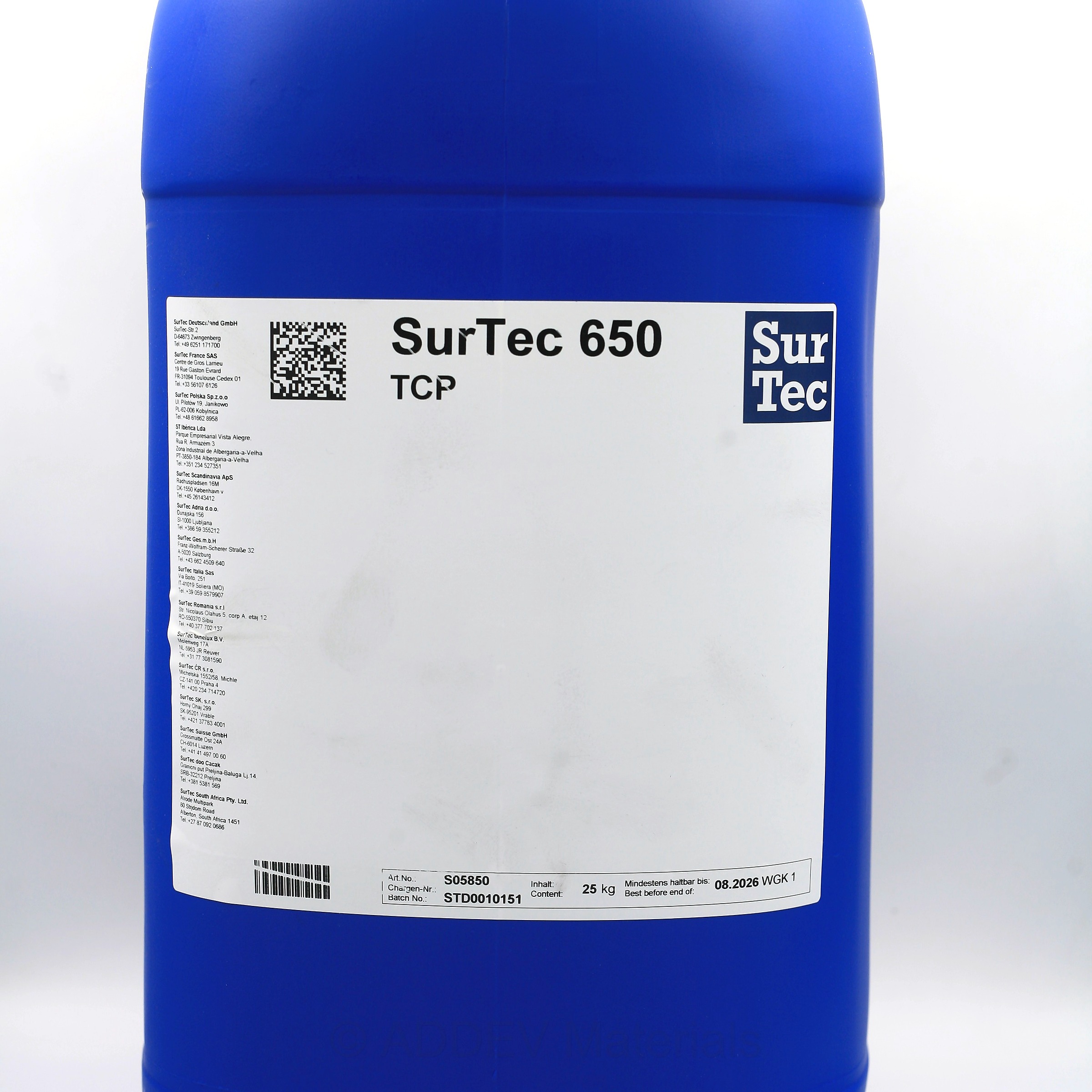 SURTEC 650 CON CHOMITAL TCP 25KG