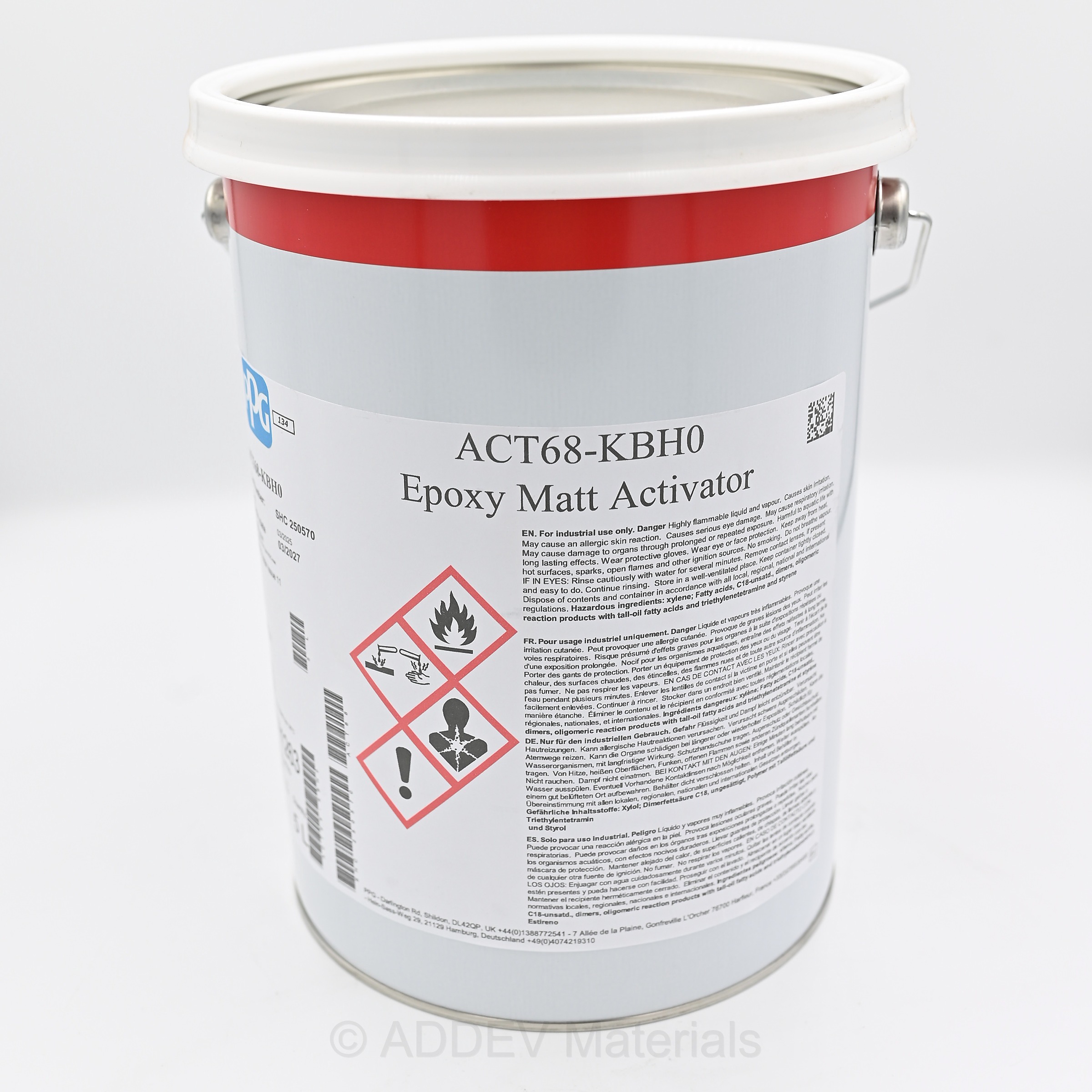 ACT68-KBH0 MATT ACTIVATOR FOR EC75 5LTR