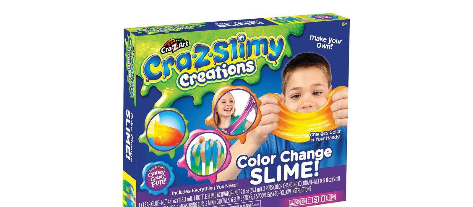 slime Cra-Z-Slimy Crazy Creations  Make Your Own Slime Fun Kit, 
