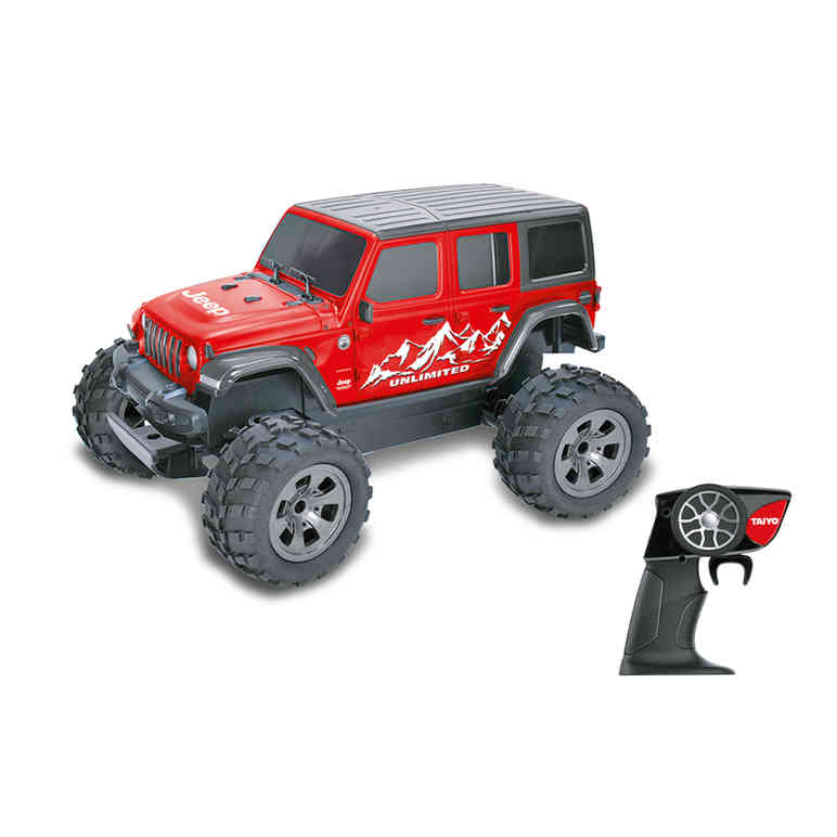 Taiyo Jeep Wrangler Sahara Unlimited - Red (1/22),The  Official Toys”R”Us Site-Toys,Games,Baby Gear & More