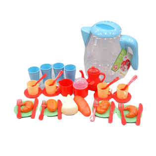 Just Like Home Frying Pan Playset Breakfast Red Toys R Us