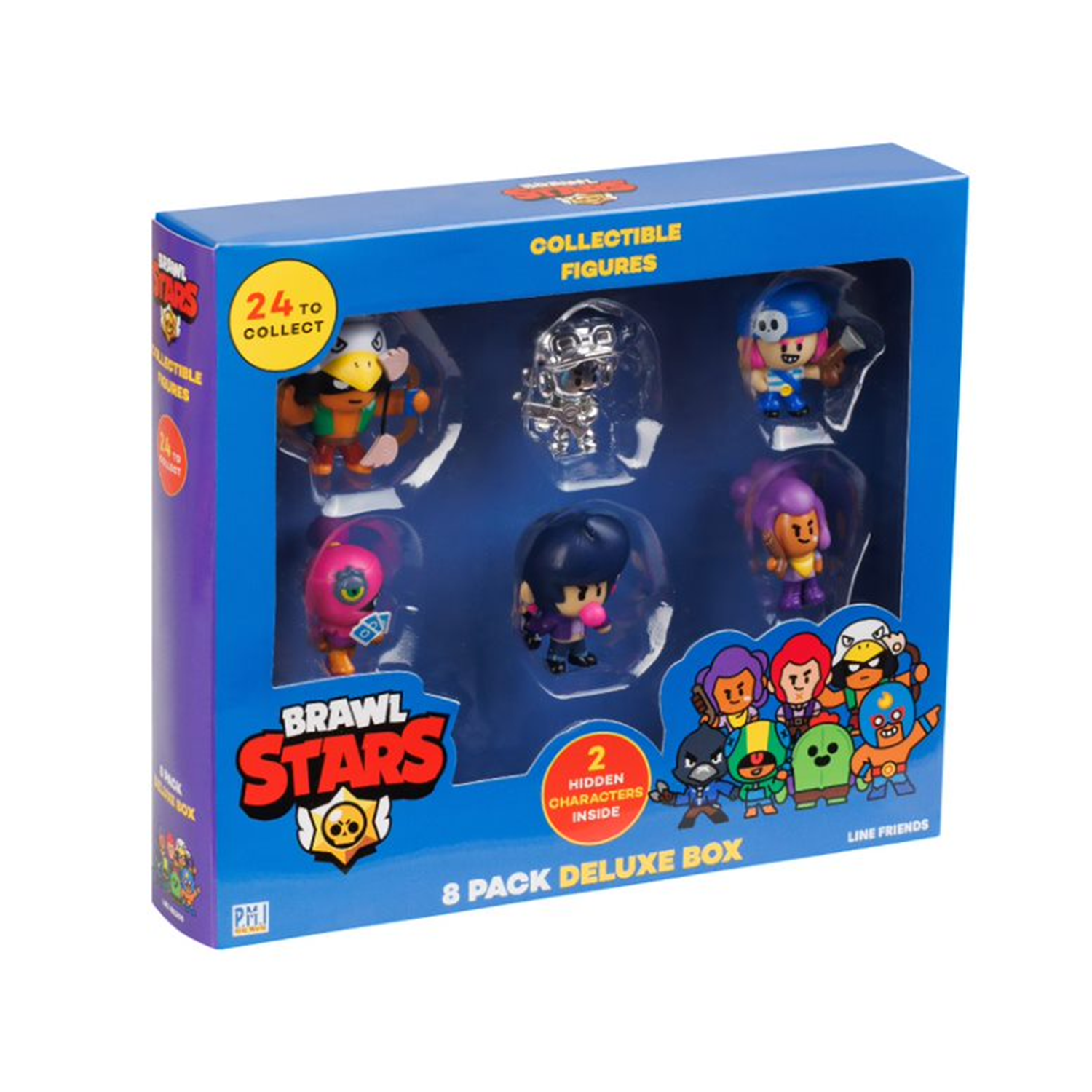 BRAWL STARS - figures 8 pack Deluxe box (S1) - including 2 r