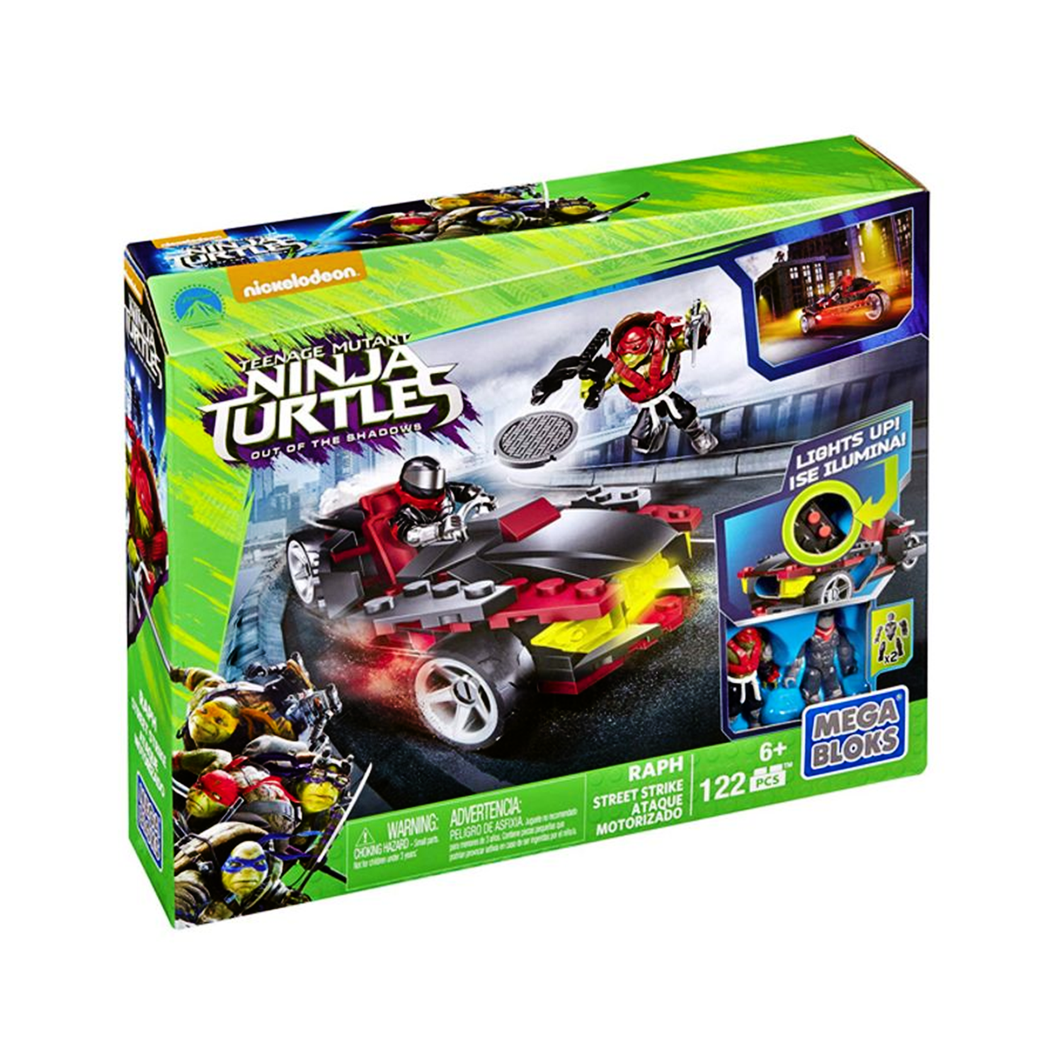 Mega bloks teenage mutant ninja turtles out of on sale the shadows