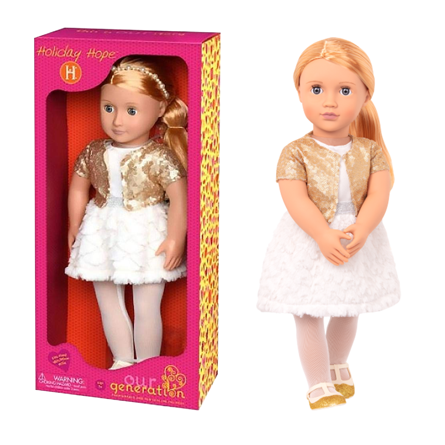 Holiday hope store doll argos