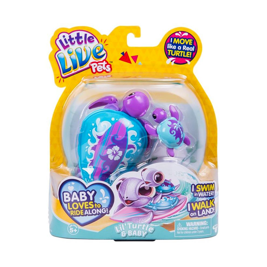 LITTLE LIVE PETS S5 TURTLE SINGLE PK TIDE THE