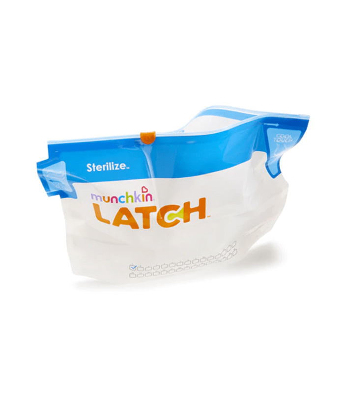 Munchkin latch hot sale sterilizer bags